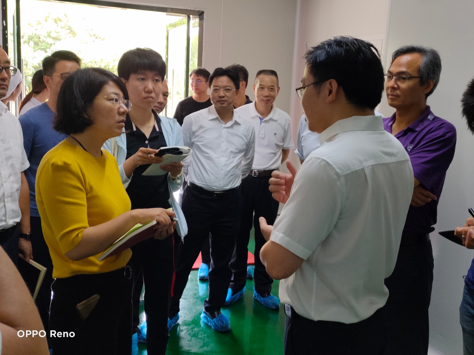 中央農業(yè)部、市縣農業(yè)局公司考察指導